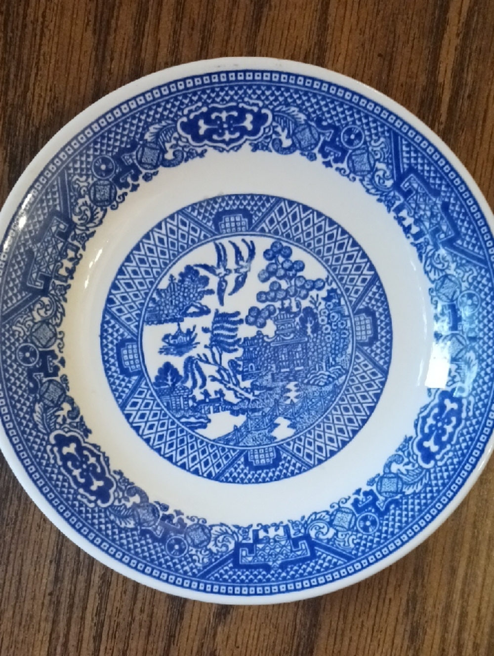 Blue Willow Small Plate